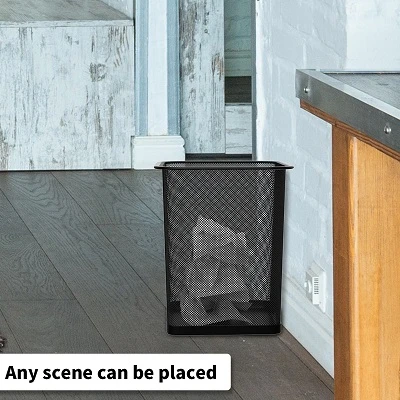 metal waste bin